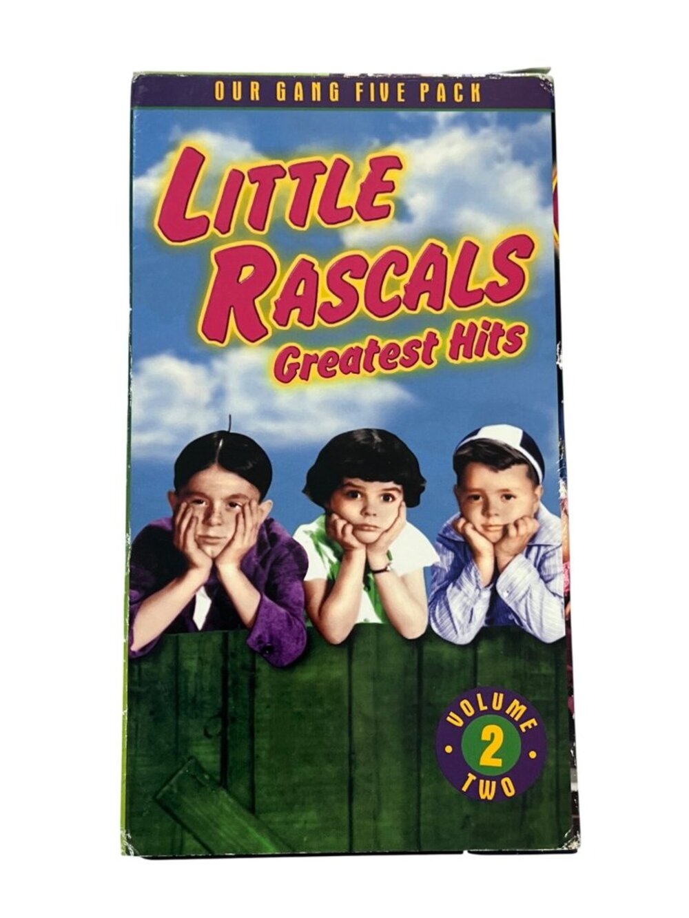 Little Rascals Greatest Hits 1999 VHS Volume 2 Our Gang Five Pack 97 Min Pre-Own
